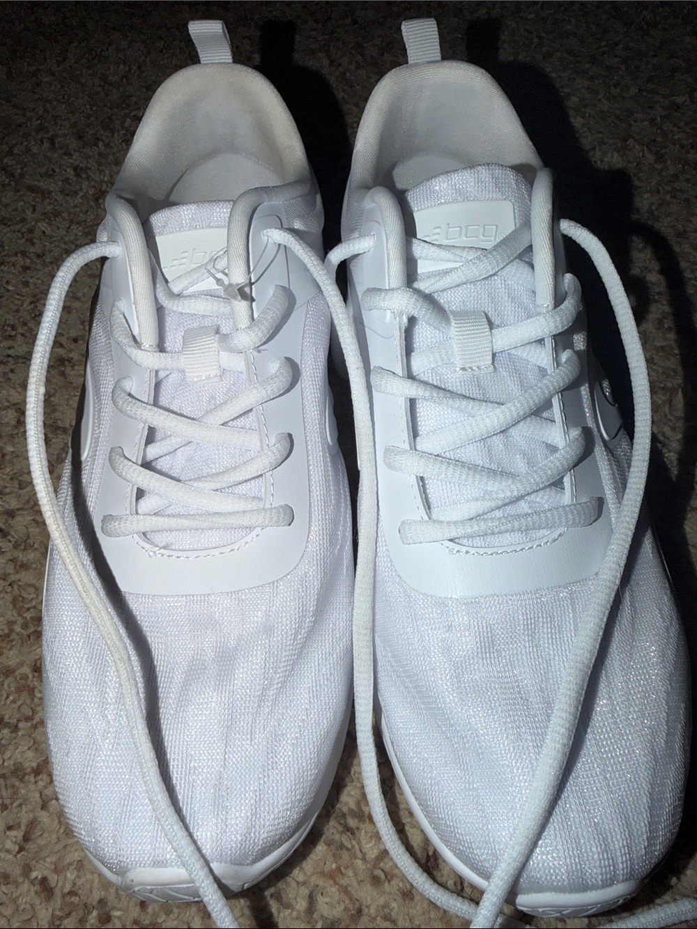 BCG Cheer 9B never worn All-White Athletic Sneakers